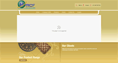 Desktop Screenshot of mcfibres.info